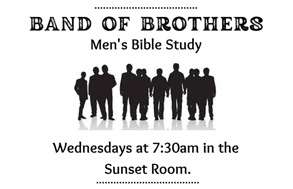 Band of Brothers Men's Bible Study flyer