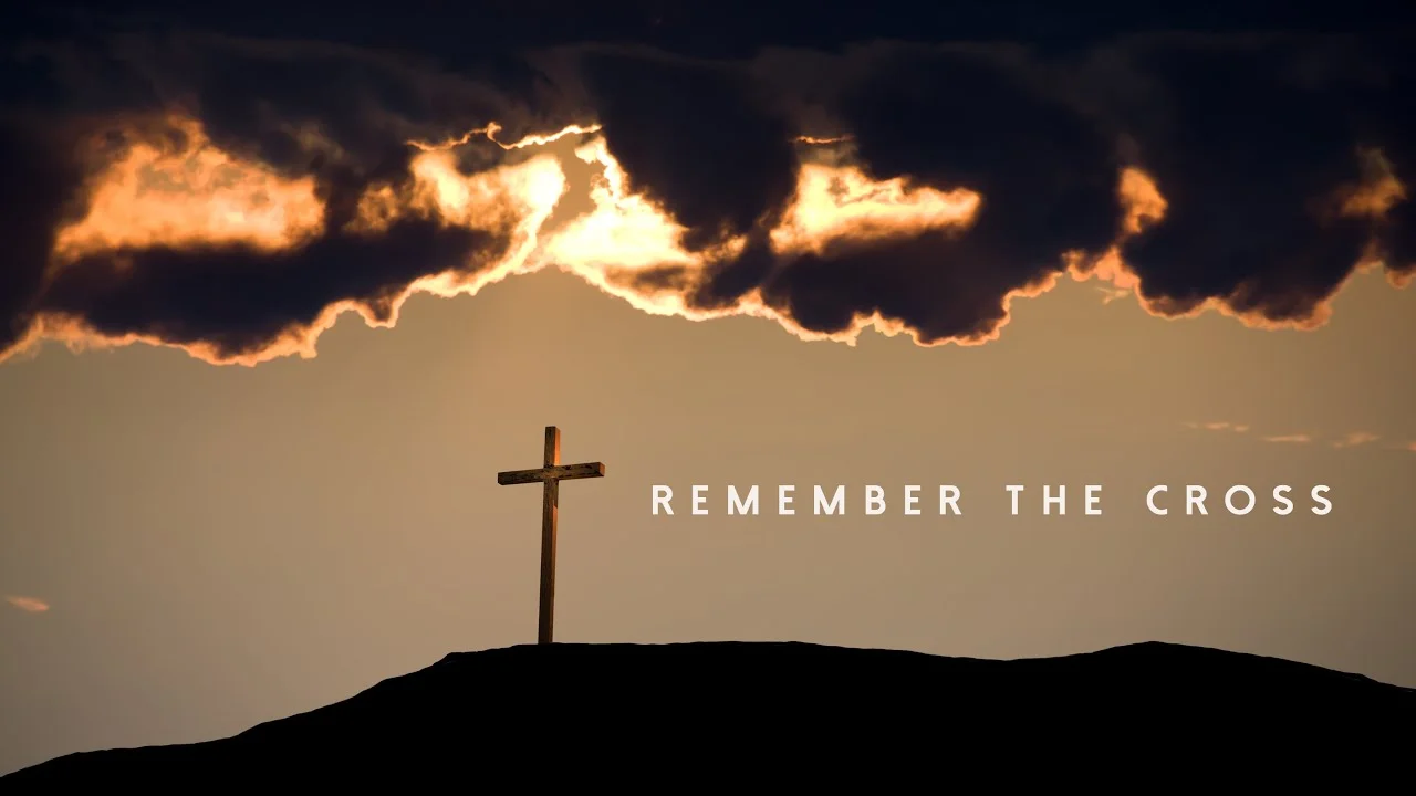 Remember the Cross banner