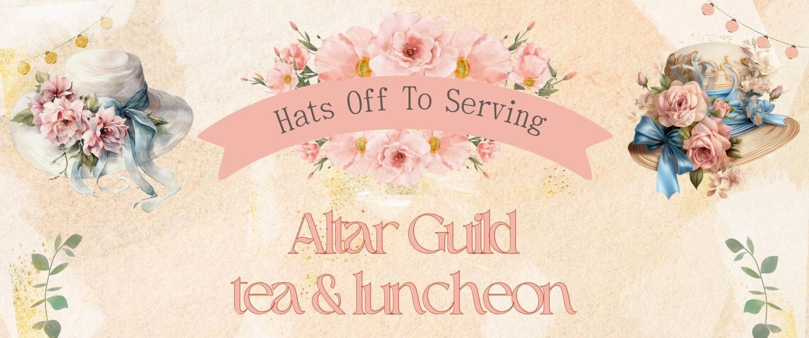 Altar Guild Tea and Luncheon invitation