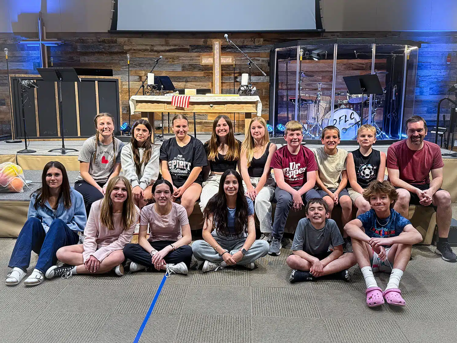 Youth Group in Scottsdale during the 2025 Spring Lock-In